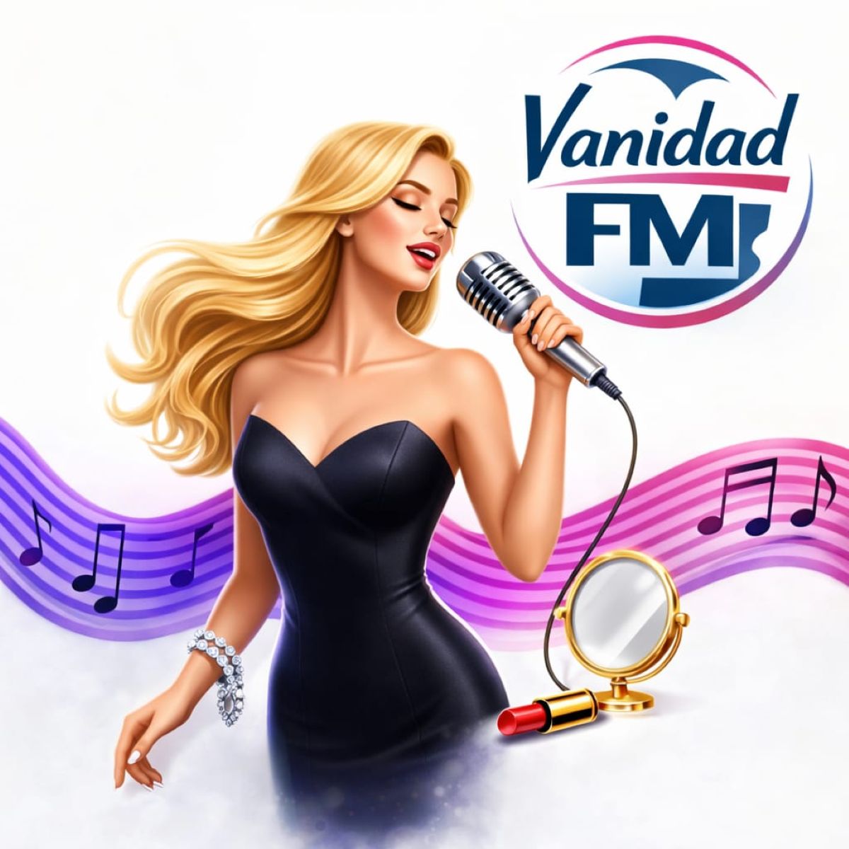 Logo oficial de Vanidad FM